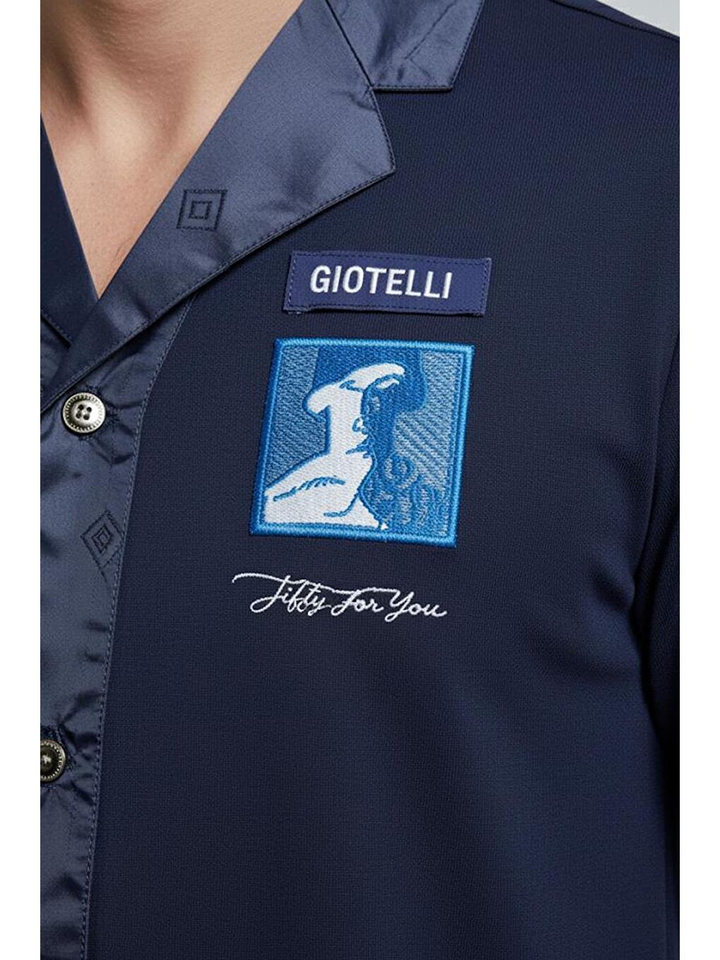 Giotelli Lacivert Giopol Ceket Şort Erkek Takım-2