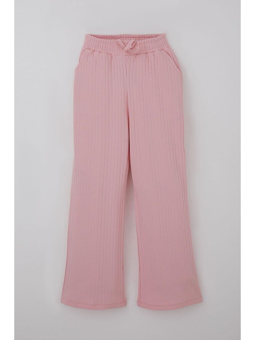 Kız Çocuk Eşofman Takımı Kelebek Dokunuşu Çiçek Bahçesi Gri Melanj (4-8 Yaş)-3