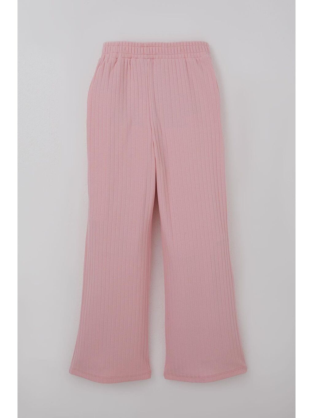 Kız Çocuk Eşofman Takımı Kelebek Dokunuşu Çiçek Bahçesi Gri Melanj (4-8 Yaş)-5