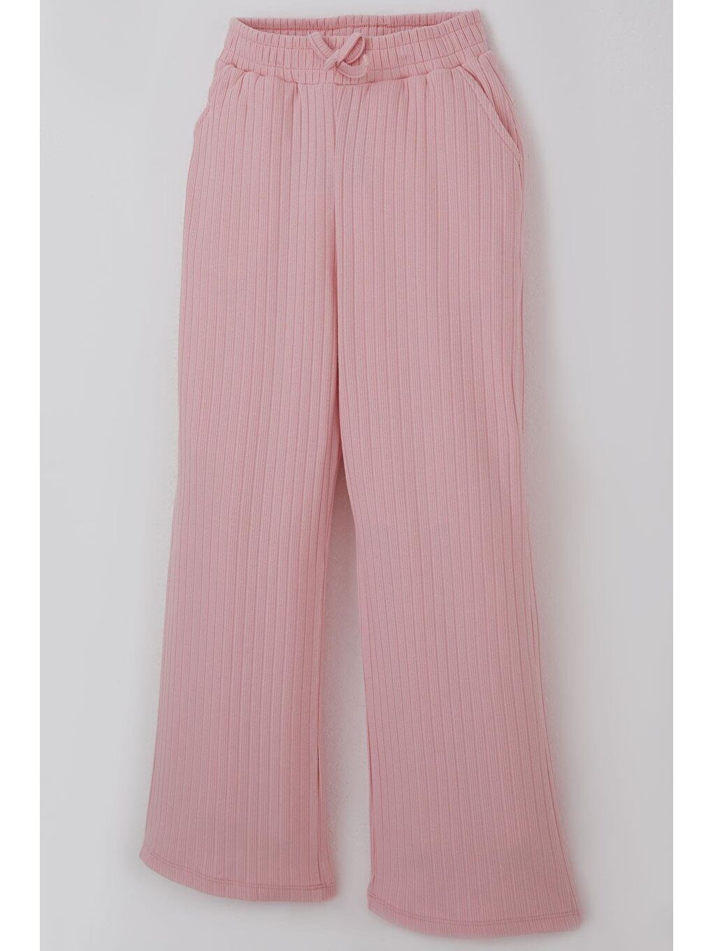 Kız Çocuk Eşofman Takımı Kelebek Dokunuşu Çiçek Bahçesi Gri Melanj (4-8 Yaş)-7