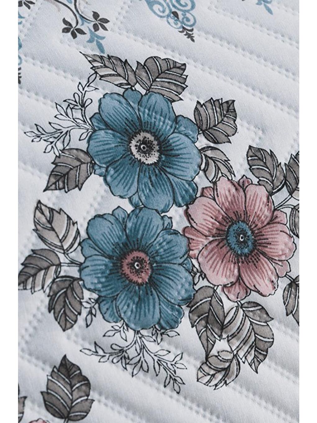 Karışık Ultrasonik Kapitoneli Neşe Çift Kişilik Yatak Örtüsü-1