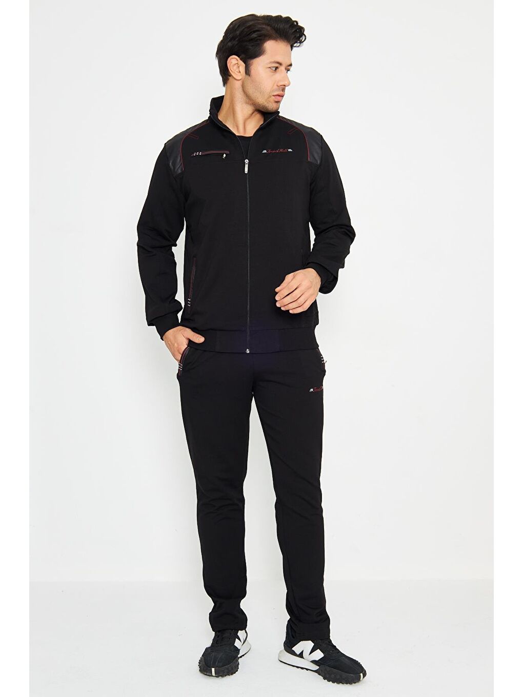 Siyah Erkek Eşofman Takımı 201549-3