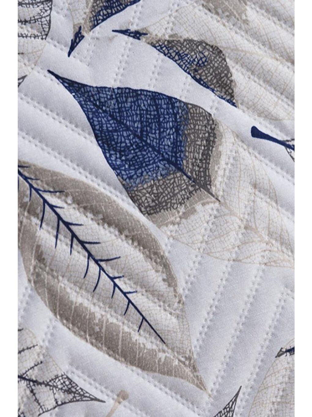 Karışık Ultrasonik Kapitoneli Yeşim Çift Kişilik Yatak Örtüsü-1