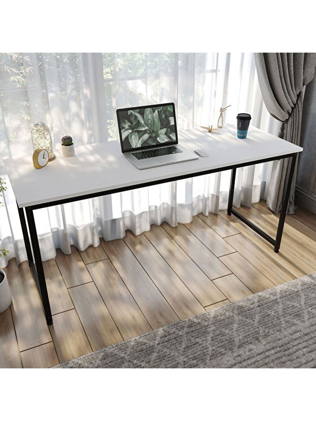 Çalışma Masası - Beyaz - 160 cm-10
