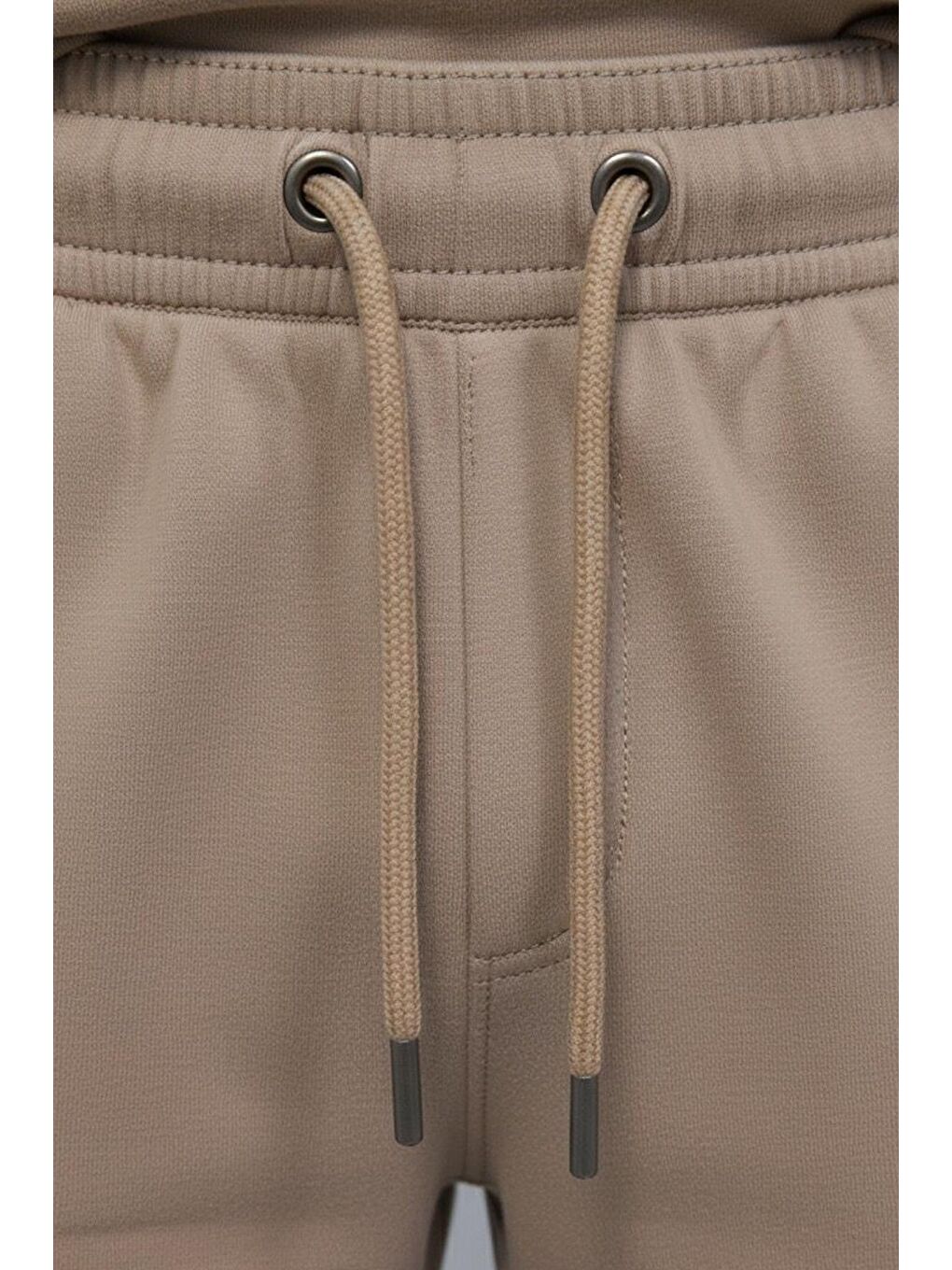 Giotelli Bej Oversize Fit Pamuk Karışımlı Bermuda Erkek Şort-3