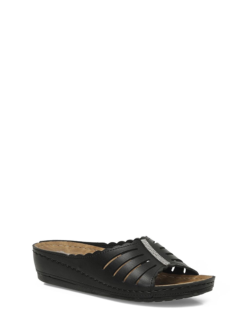 161908.Z6FX Siyah Kadın Terlik-1