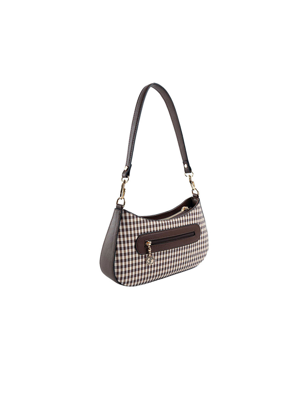 Kahverengi Kadın Çapraz Çanta 1251-47932 SILVER POLO ÇAPRAZ BAYAN ÇANTASI M191 KAHVE SARI-MAT KAHVE-4