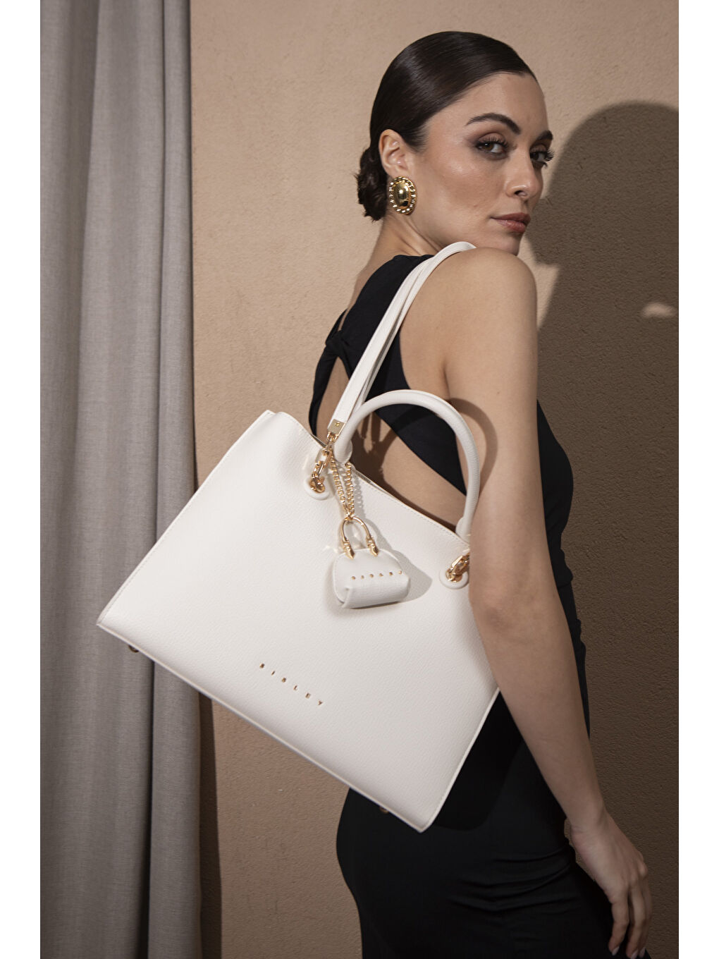 Sisley Kadin El Çantasi Beyaz SLY151