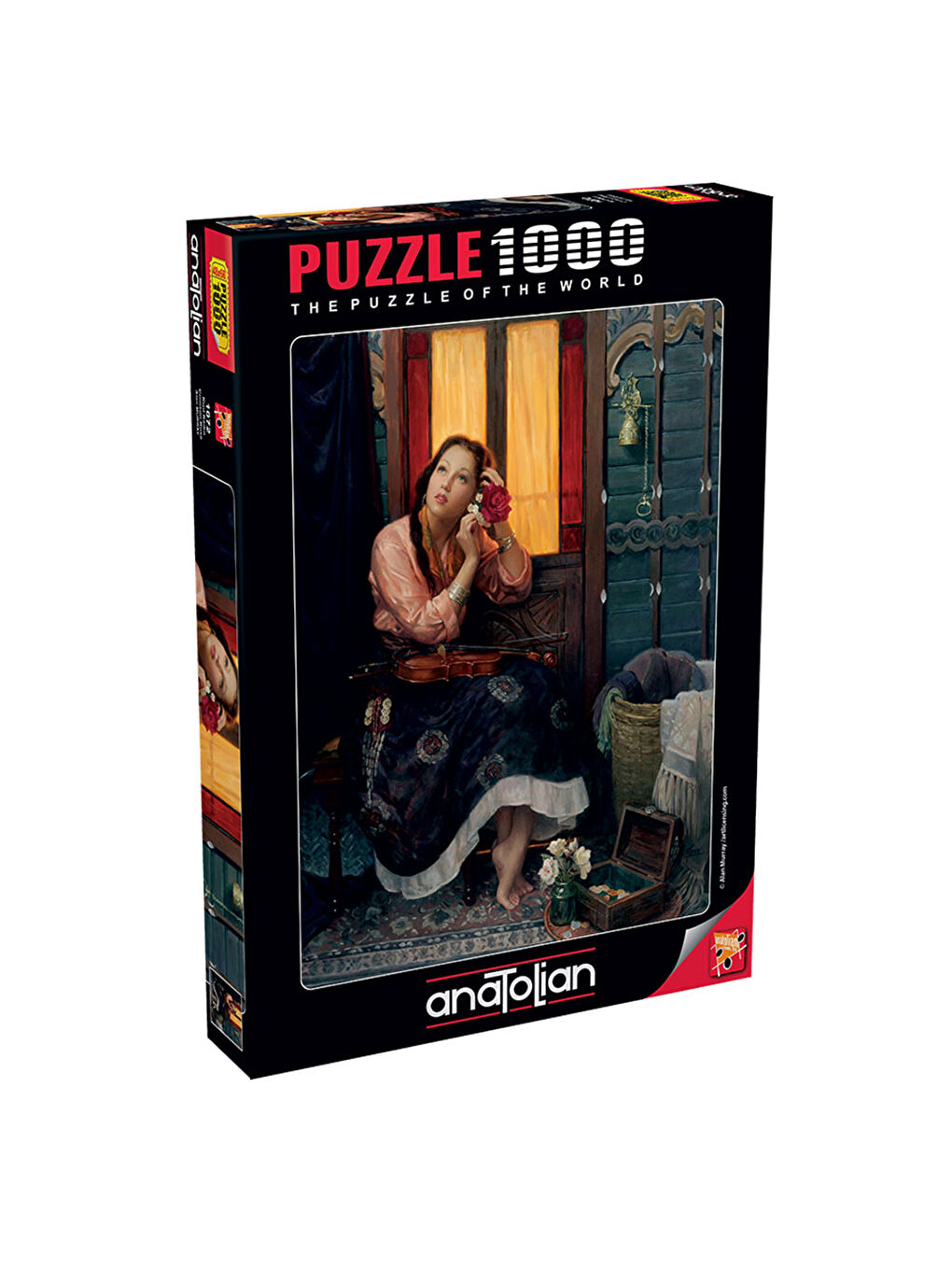 Puzzle 1000 Parça Kızıl Kadın 1072