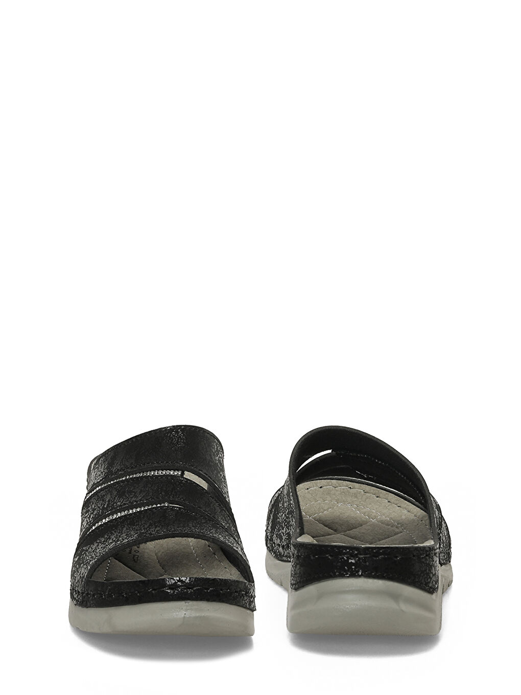 166940.Z6FX Siyah Kadın Terlik-4