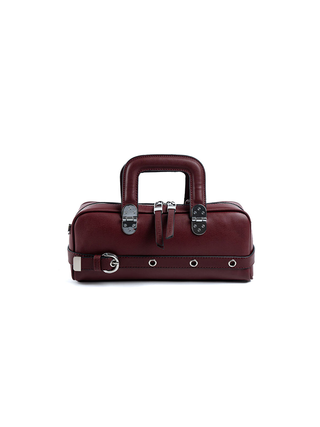 Bordo Kadın Omuz Çantası 1258-48309 SILVER POLO BAYAN ÇANTASI M105 BORDO-NİX BORDO