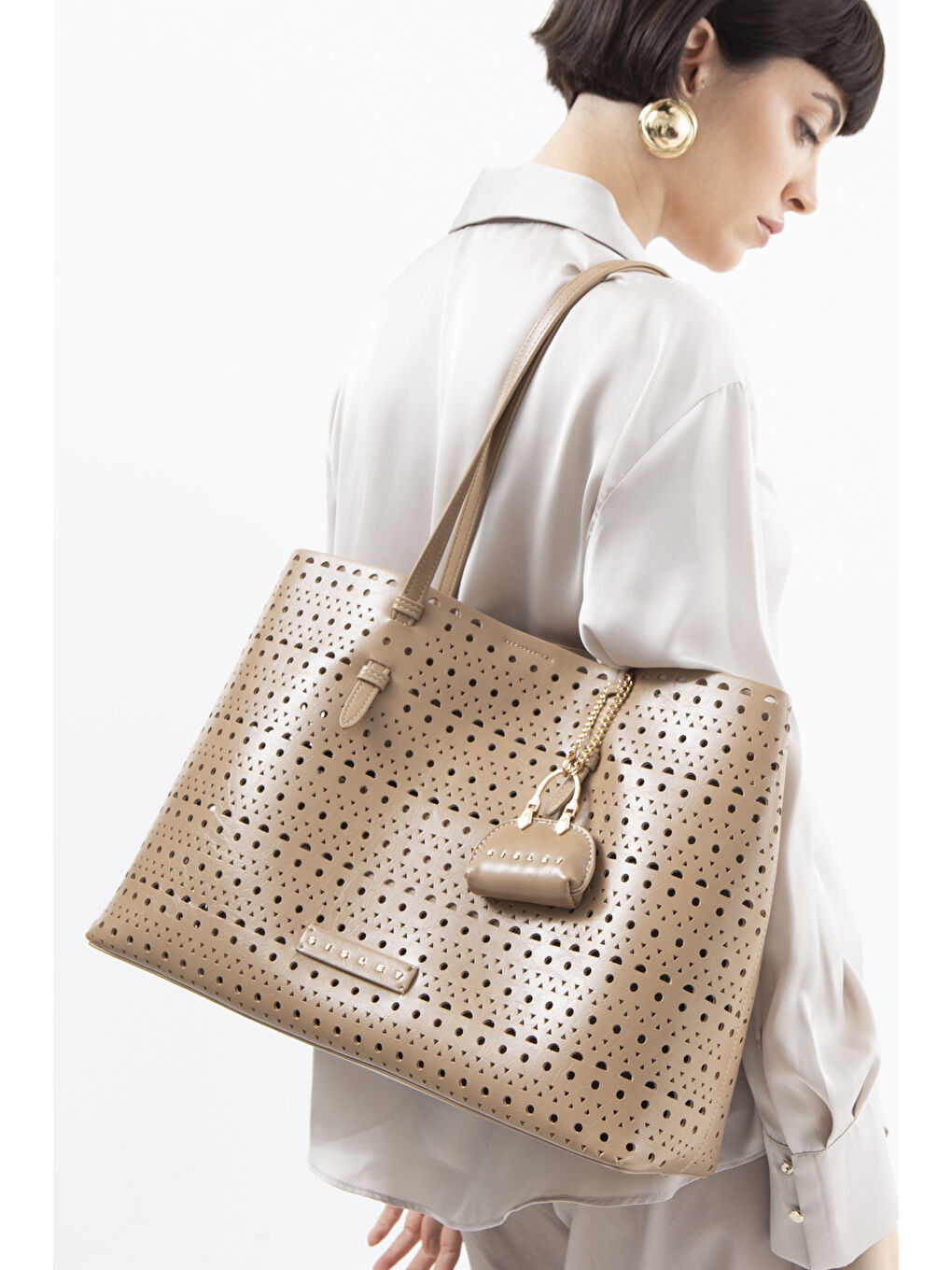 Bej Kadin Kol Çantasi Ten SLY169