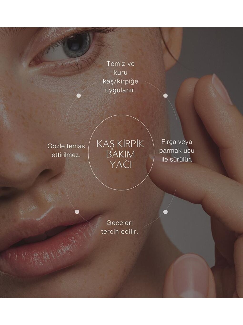 Güçlendirici ve Besleyici Kaş Kirpik Bakım Yağı 30 ml-4