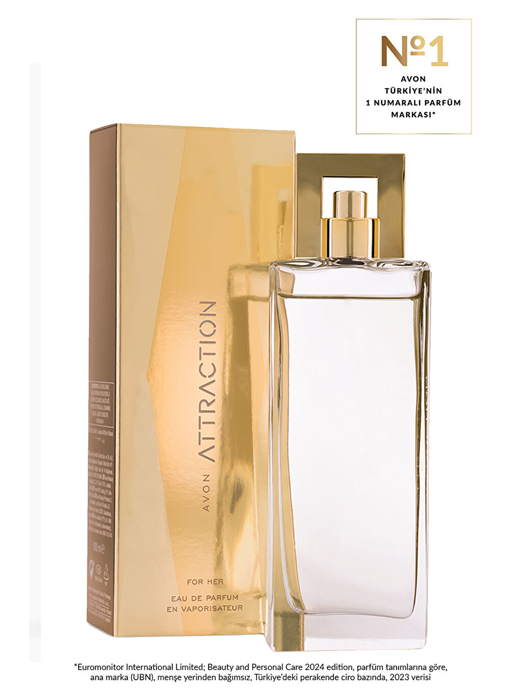 Attraction Kadın Parfüm ve Attraction Vücut Losyonu Seti-1