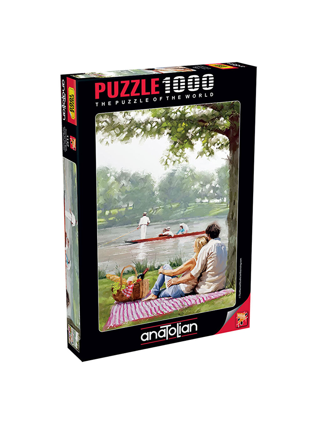 Anatolian Renksiz Puzzle 1000 Parça Romantik Piknik 1137