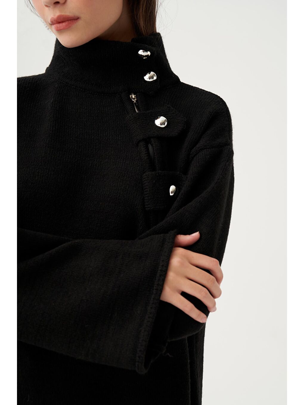 Siyah-Reglan Kol Kazak-4