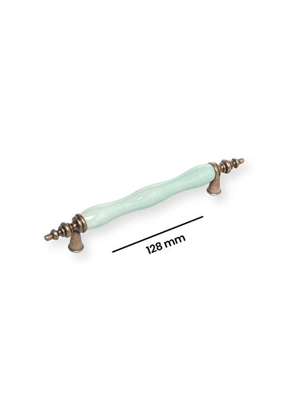 Bozburun 128 Kulp - Turkuaz / Antik-5