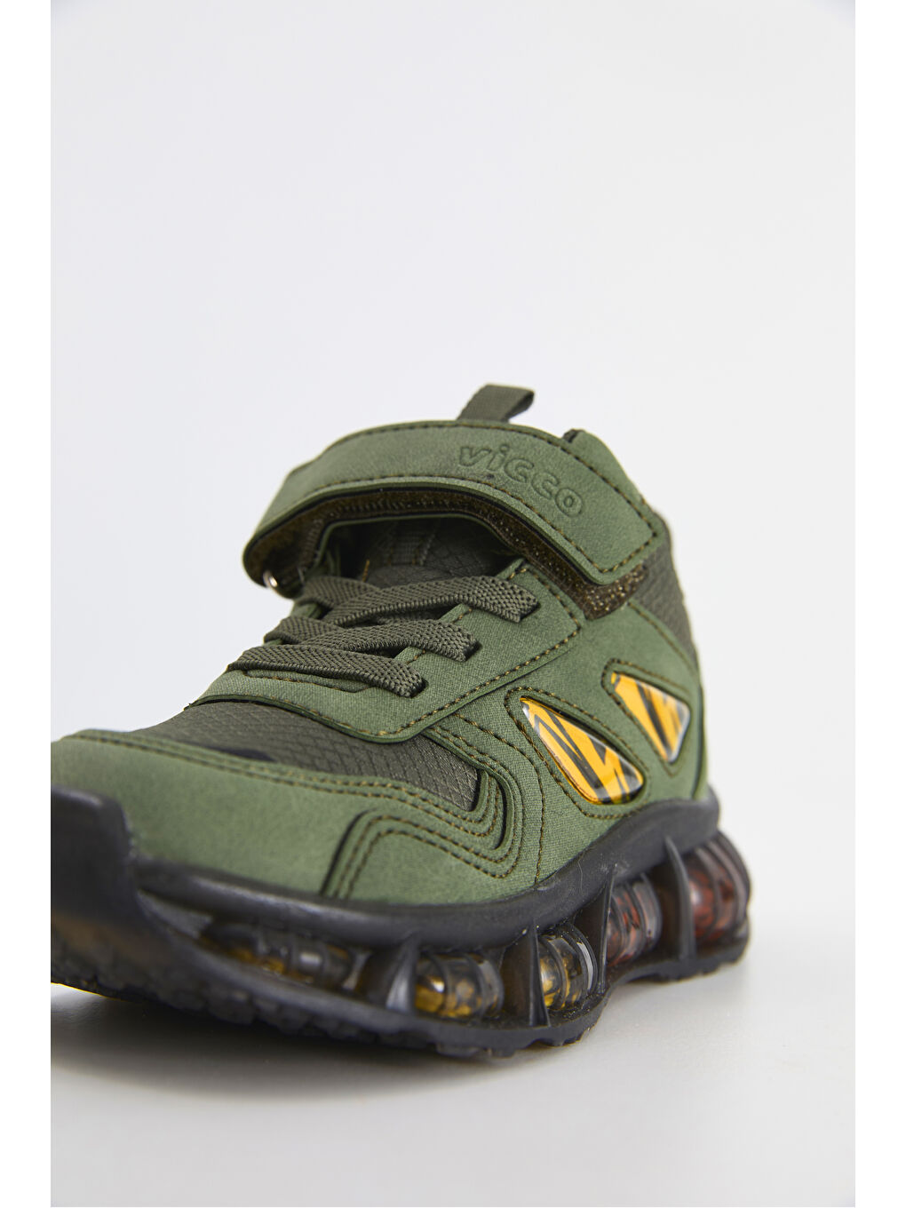 Willow Işıklı Erkek Çocuk Okul Öncesi Haki Bot-2