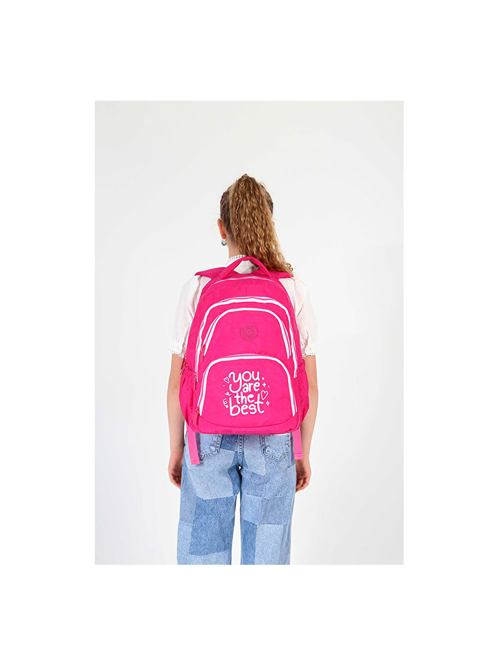 Crazy Sırt Çantası Pink K1679-4