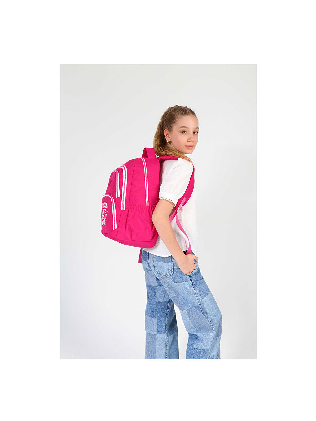 Crazy Sırt Çantası Pink K1679-5