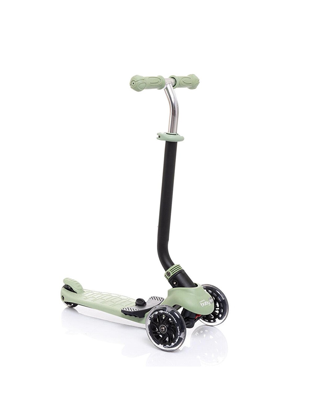 Funride 5 özellikli Oturaklı Işıklı  Tekerlekli 3 Tekerlekli Scooter