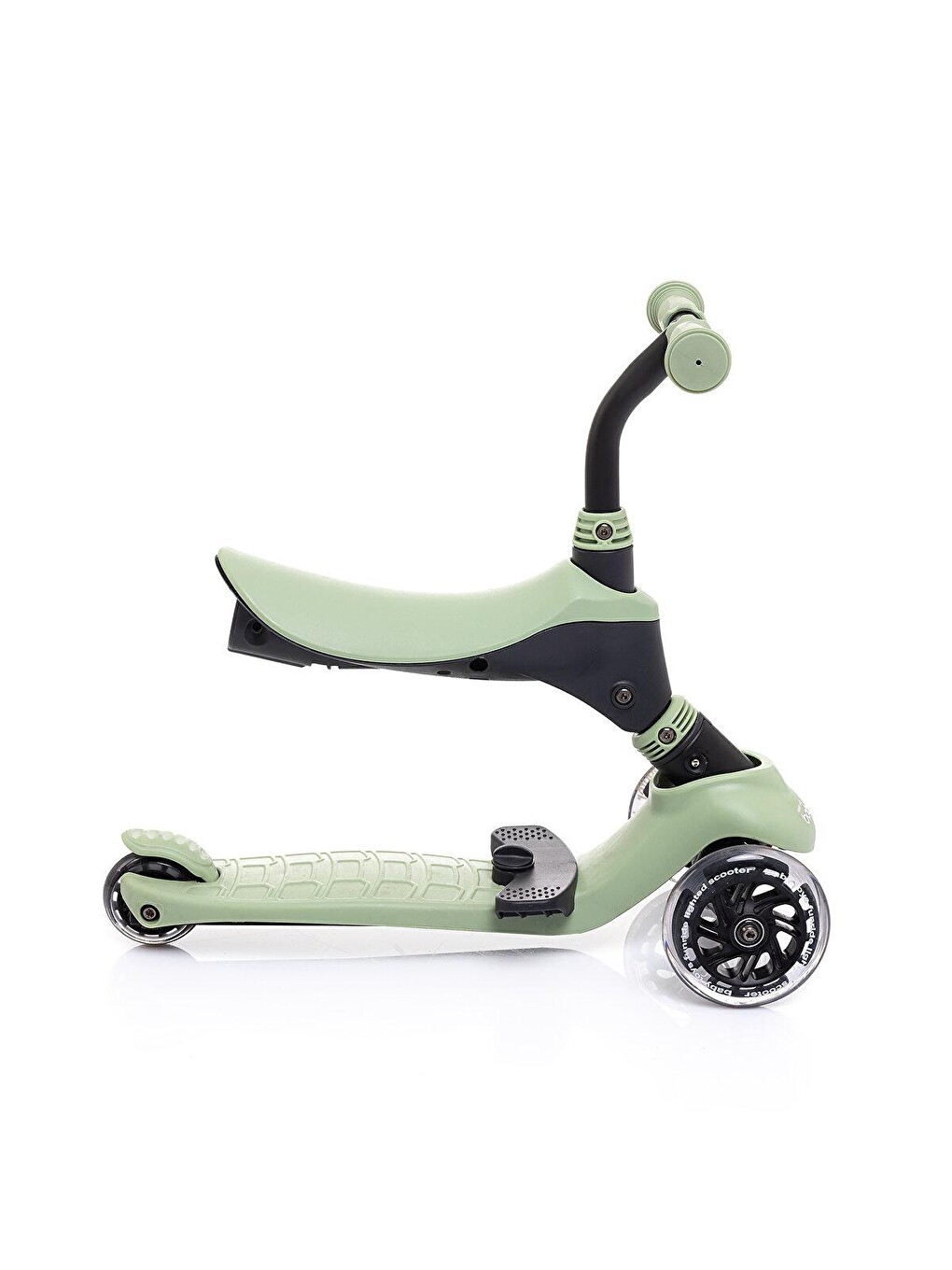 Funride 5 özellikli Oturaklı Işıklı  Tekerlekli 3 Tekerlekli Scooter-1
