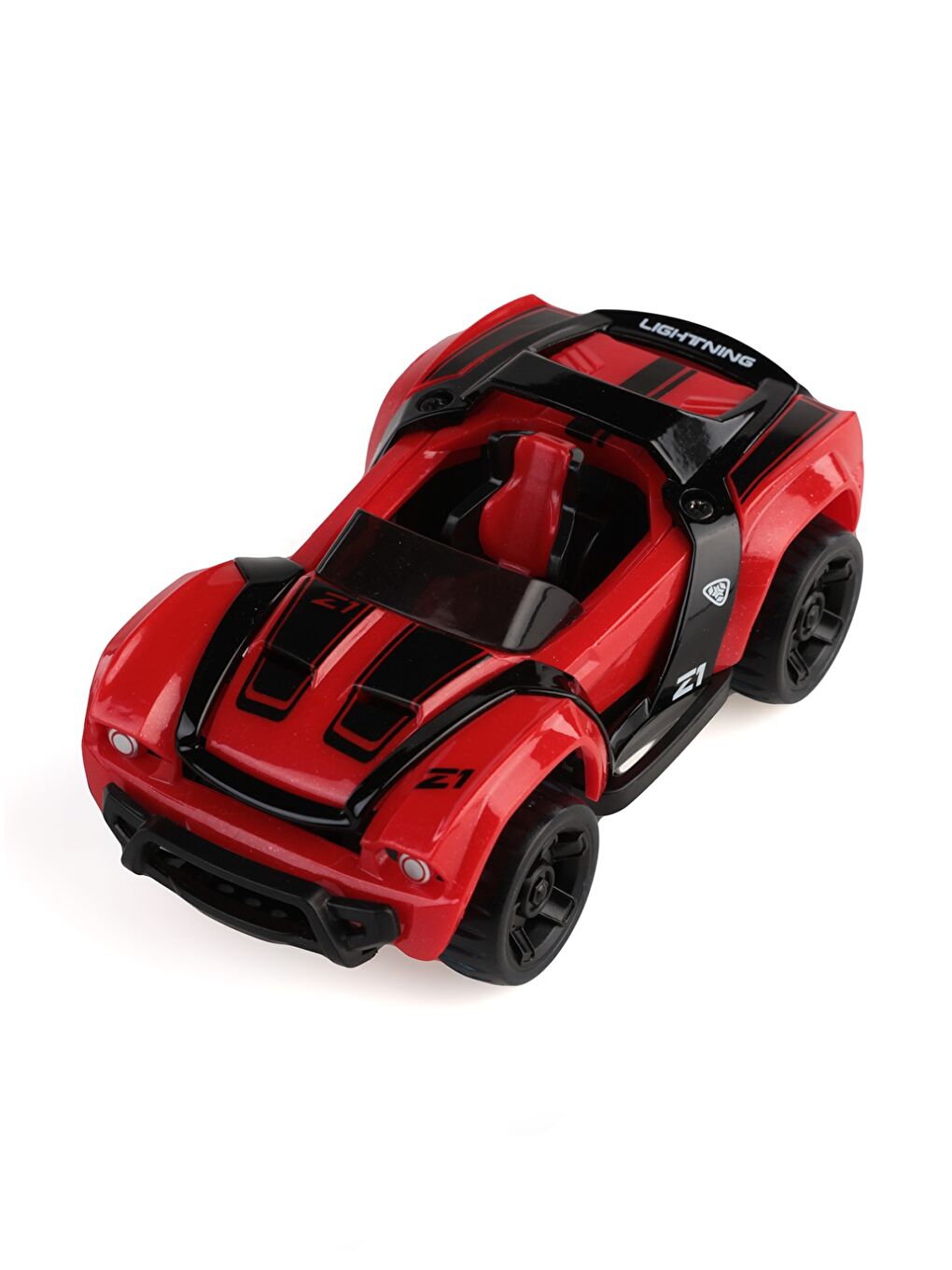 Cek Bırak Dıe-Cast Seslı Spor Araba - Kırmızı-4