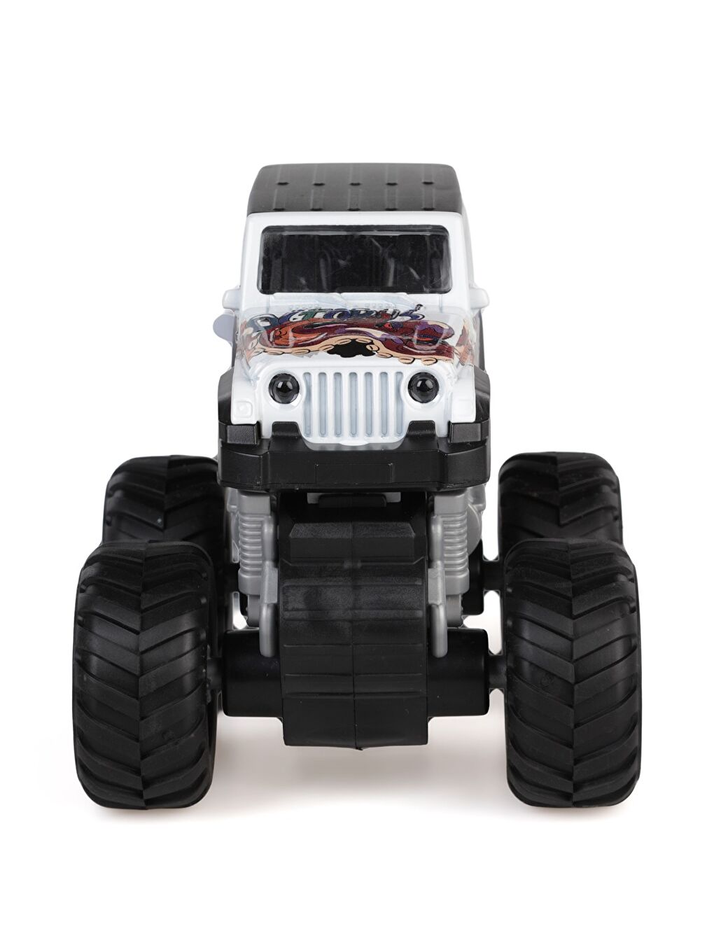 Oyuncak Isıklı- Muzıklı 1:32 Safarı Kralı Jeep 4x4 - Beyaz-4