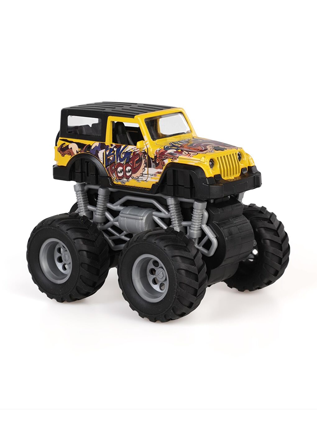 Oyuncak Isıklı- Muzıklı 1:32 Safarı Kralı Jeep 4x4 - Sarı