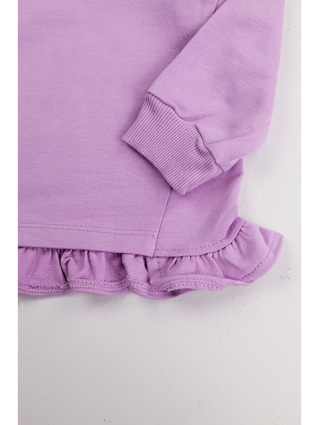 Sarı Kız Çocuk 2'li Paket Basic Sweatshirt-7