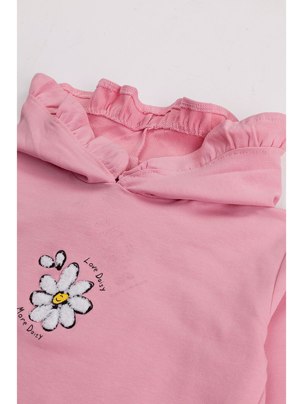 Lila Kız Çocuk 2'li Paket Basic Sweatshirt-3