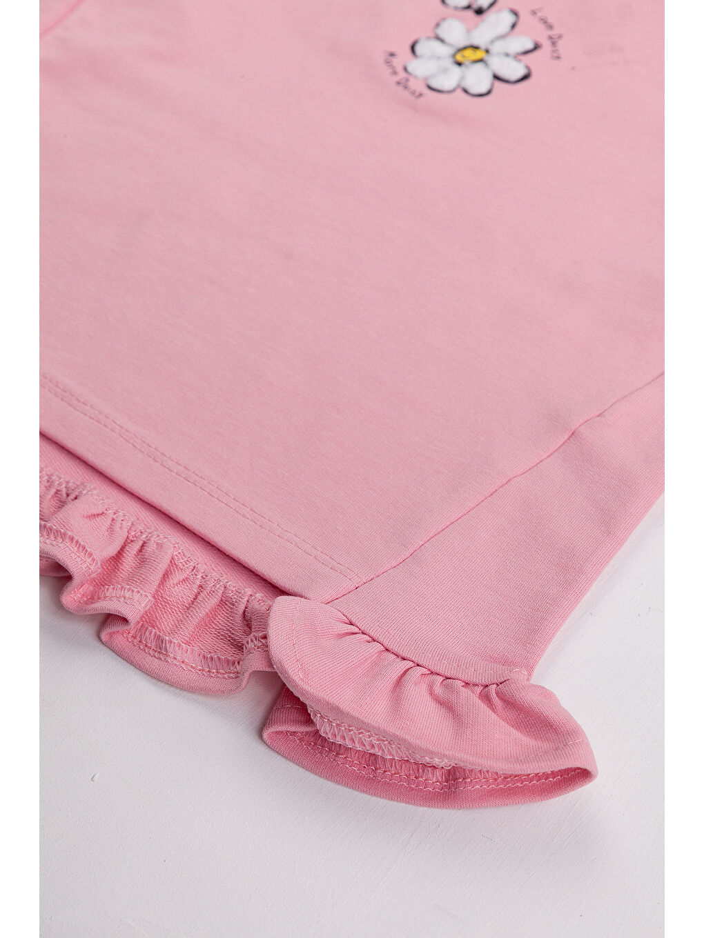 Lila Kız Çocuk 2'li Paket Basic Sweatshirt-4