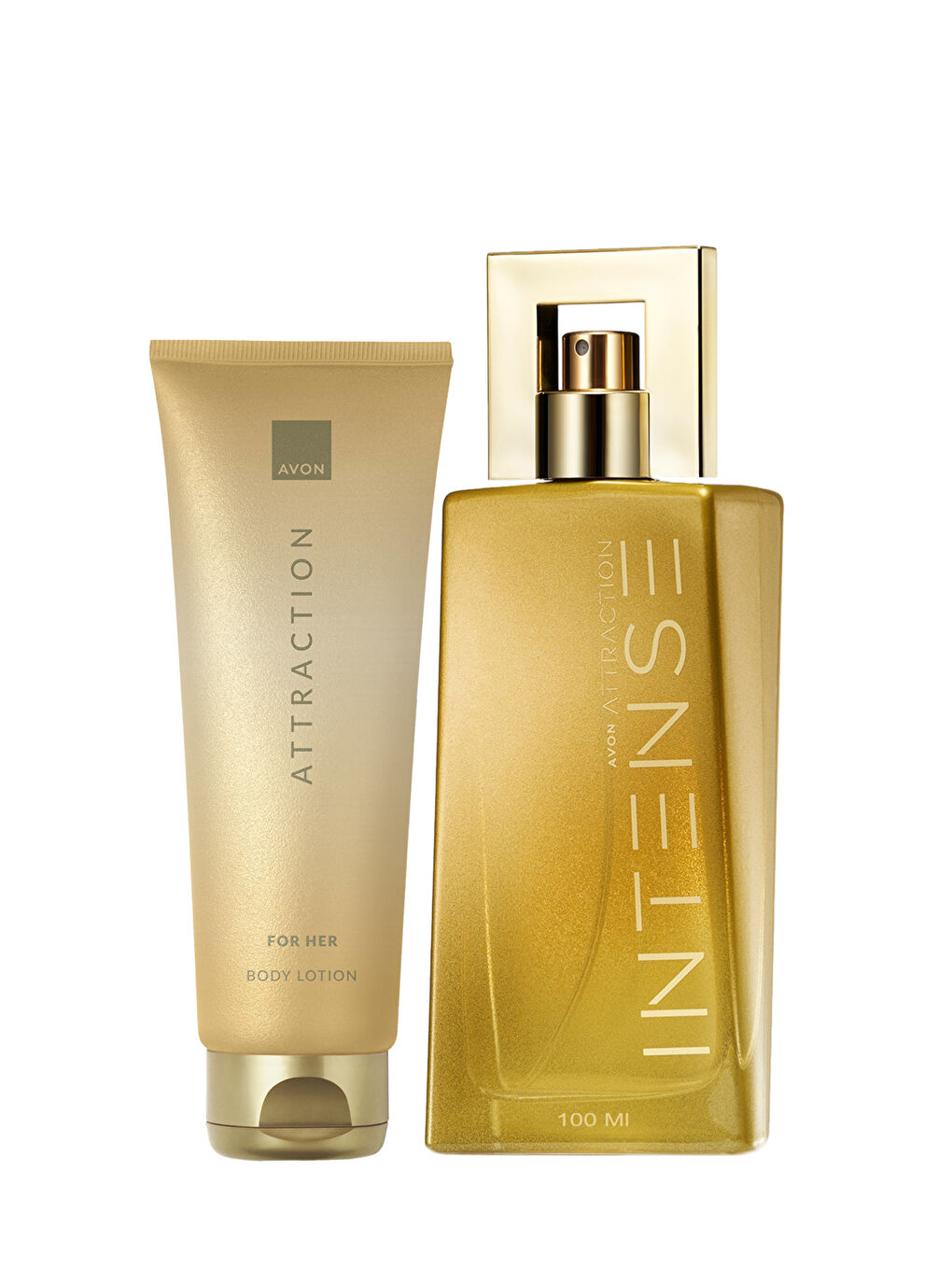 Attraction Intense Kadın Parfüm ve Attraction Vücut Losyonu Paketi