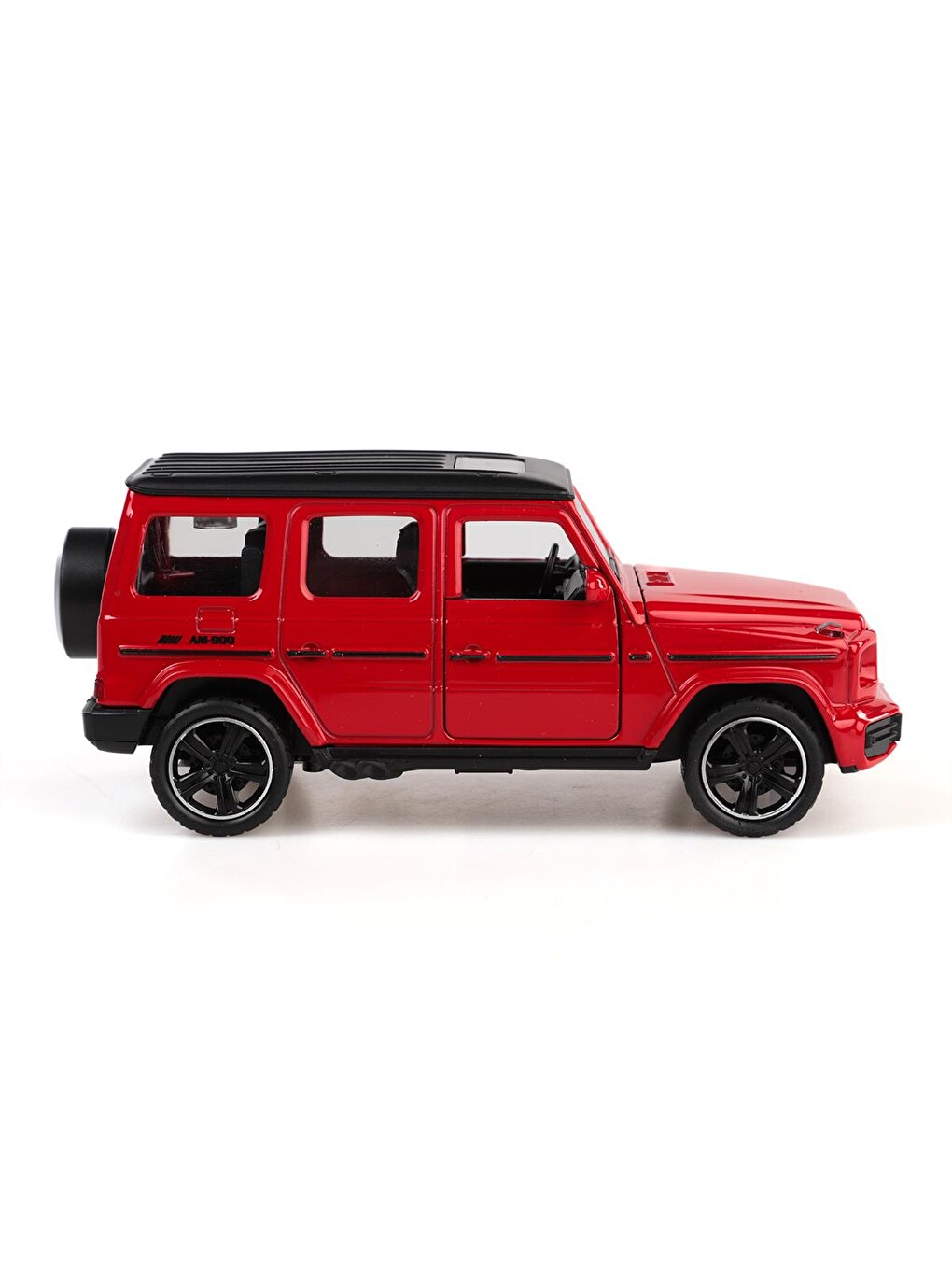 Kut.çek Bırak 1:32 Işıklı Ve Sesli Metal Jeep - Kırmızı