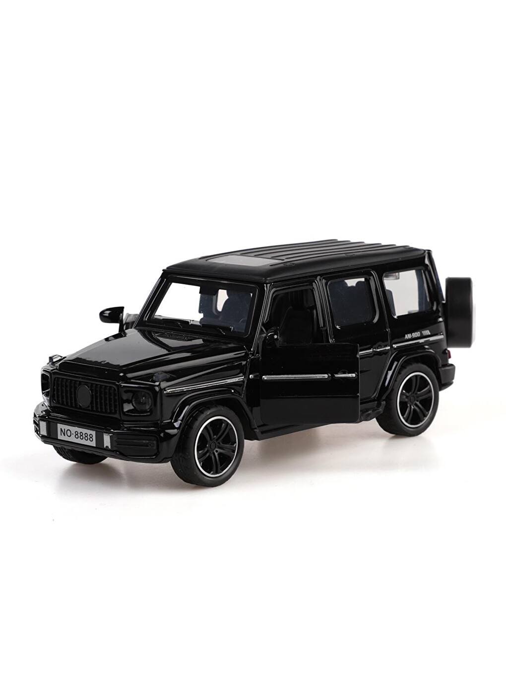 Kut.çek Bırak 1:32 Işıklı Ve Sesli Metal Jeep - Siyah-2