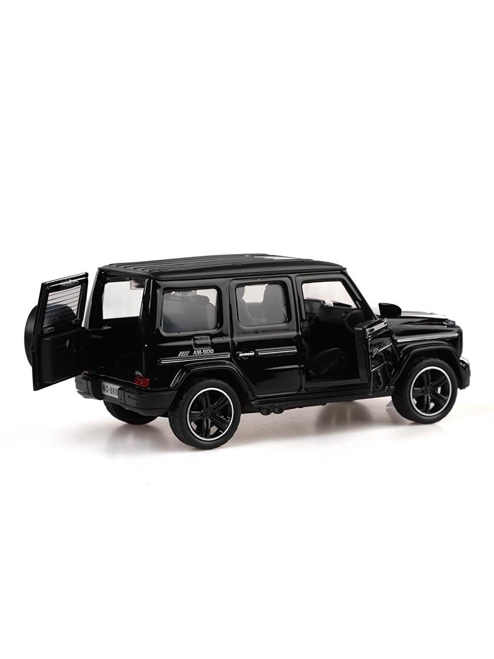 Kut.çek Bırak 1:32 Işıklı Ve Sesli Metal Jeep - Siyah-3