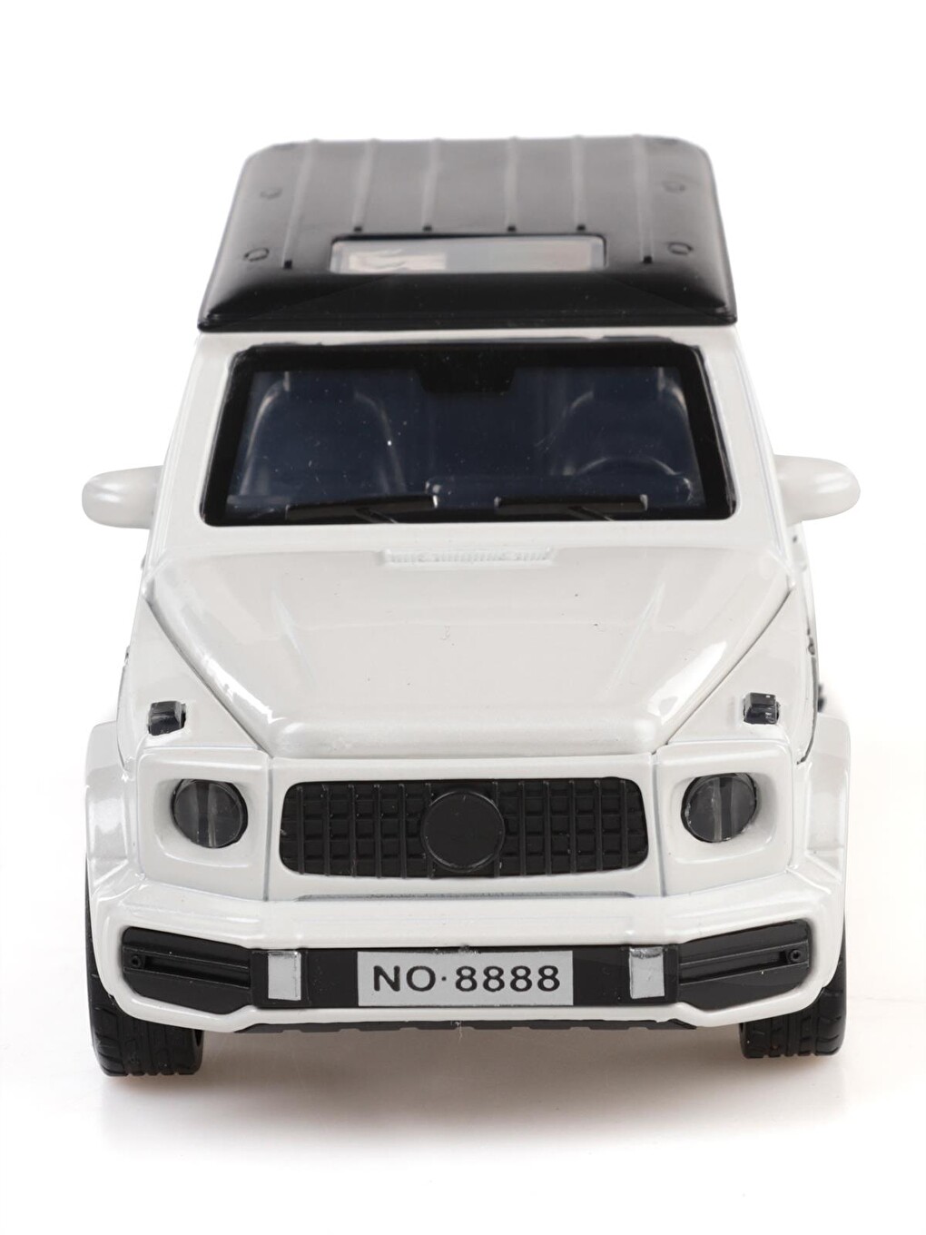 Kut.çek Bırak 1:32 Işıklı Ve Sesli Metal Jeep - Beyaz-2
