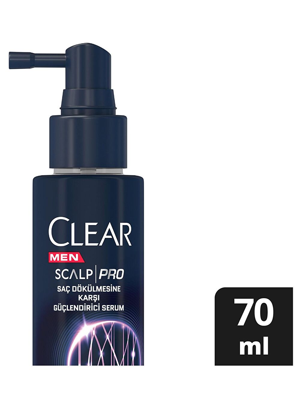 Clear Şeffaf Men Scalp Pro Saç Dökülmesine Karşı Güçlendirici Serum 70 ml