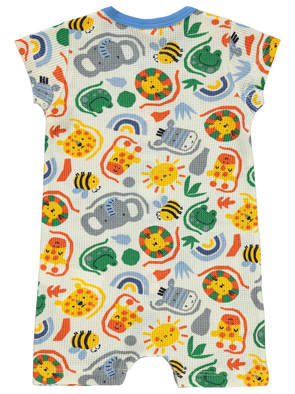 Baby Erkek Bebek Patiksiz Tulum 6-18 Ay Ekru-1