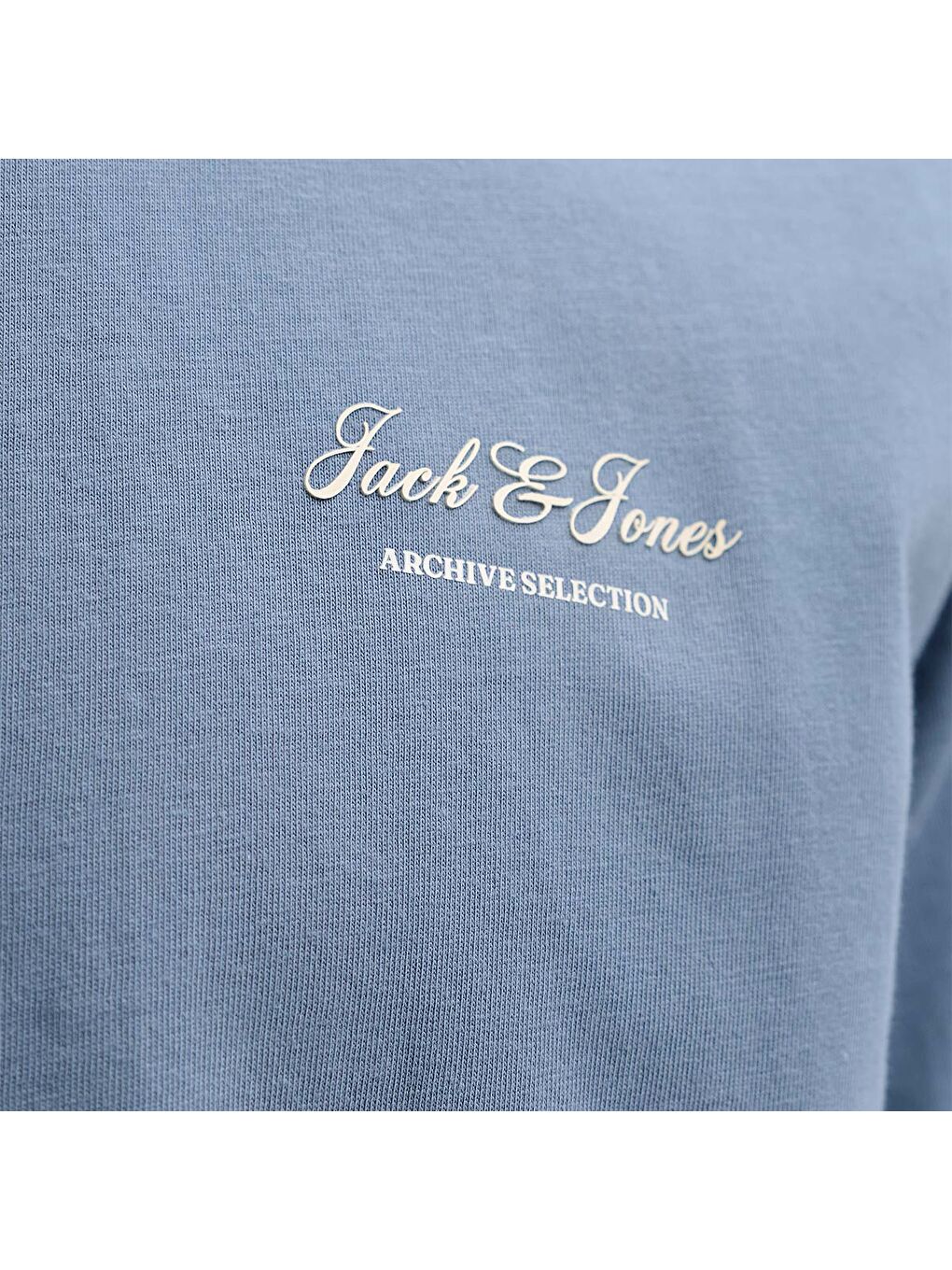 Archive Graphic Erkek Mavi Tişört-2