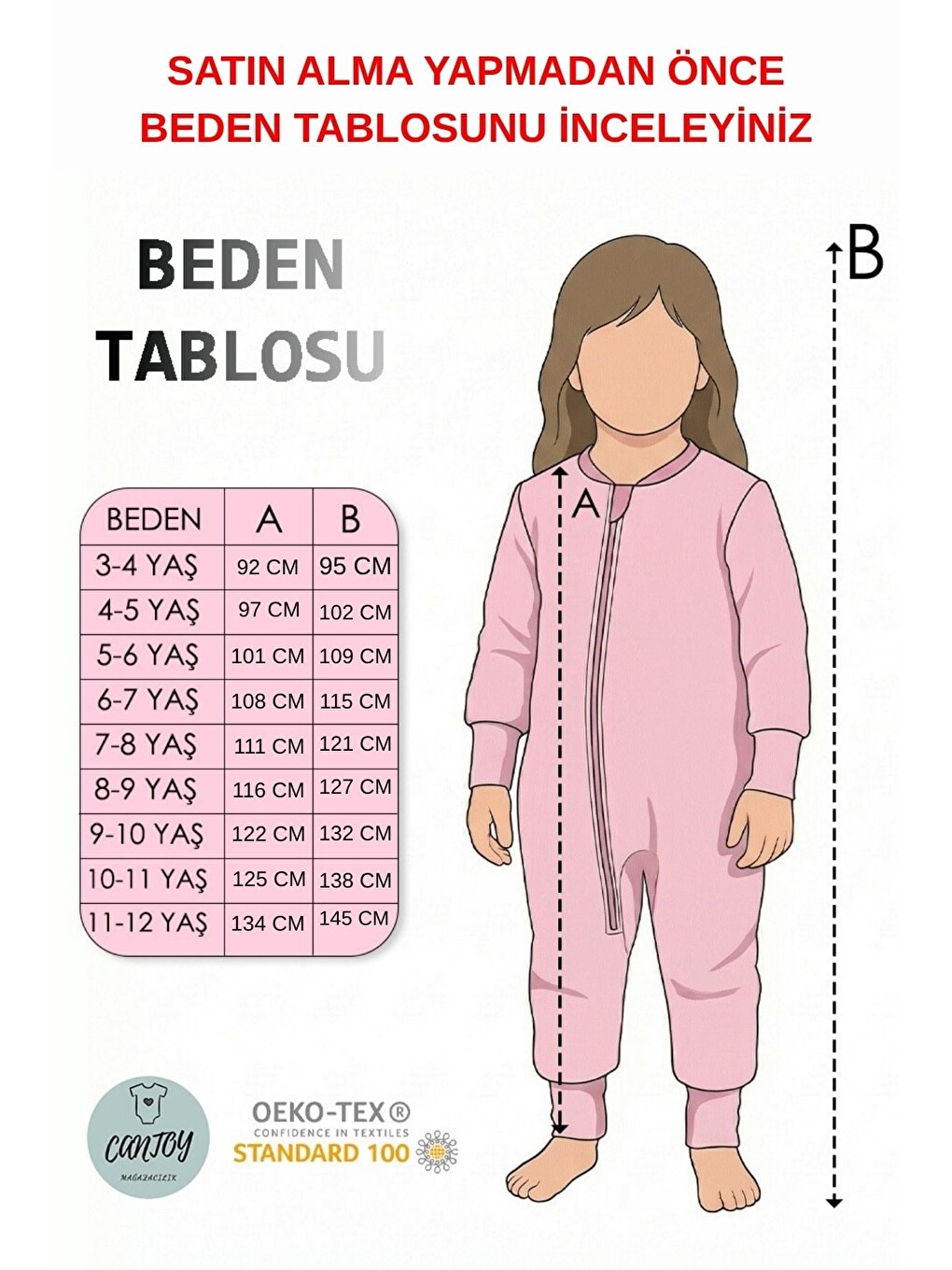 Pembe Müslin Kız Çocuk Uyku Tulumu 2 Katlı 0.5 Tog  - %100 Pamuk Nefes Alabilen Kumaş 3-11 Yaş-3