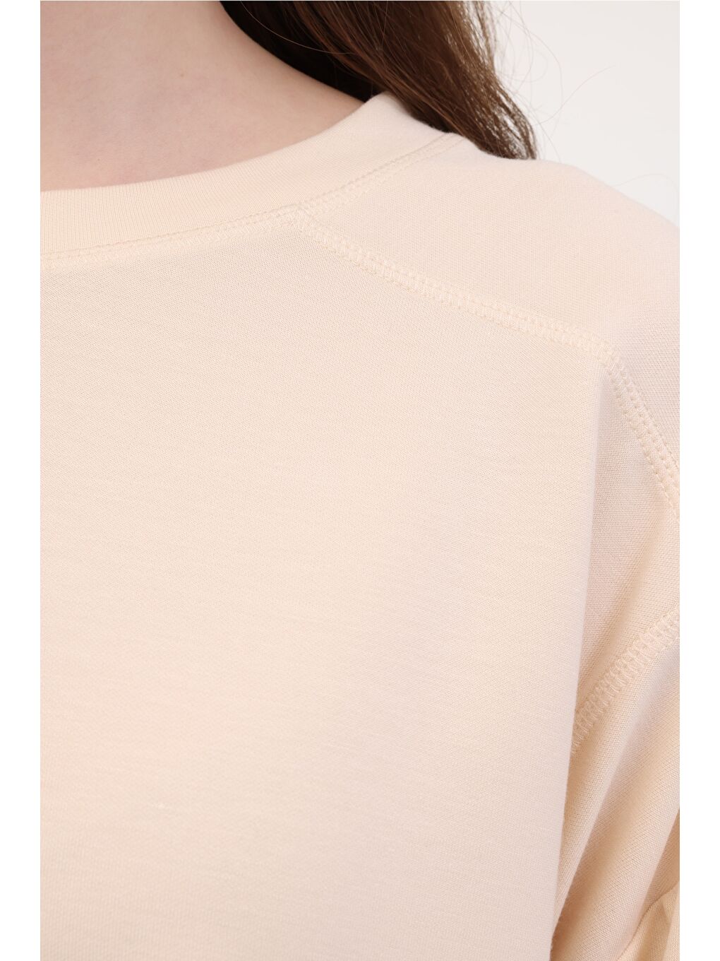 WL GAIA 16MS436 5FX Bej Kadın Sweatshirt-3