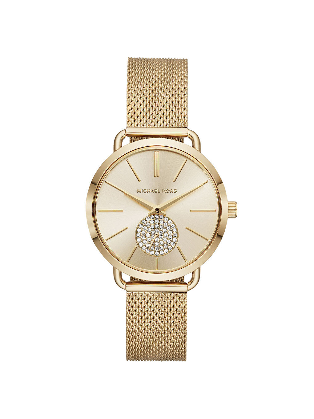 Sarı MK3844 Kadın Kol Saati