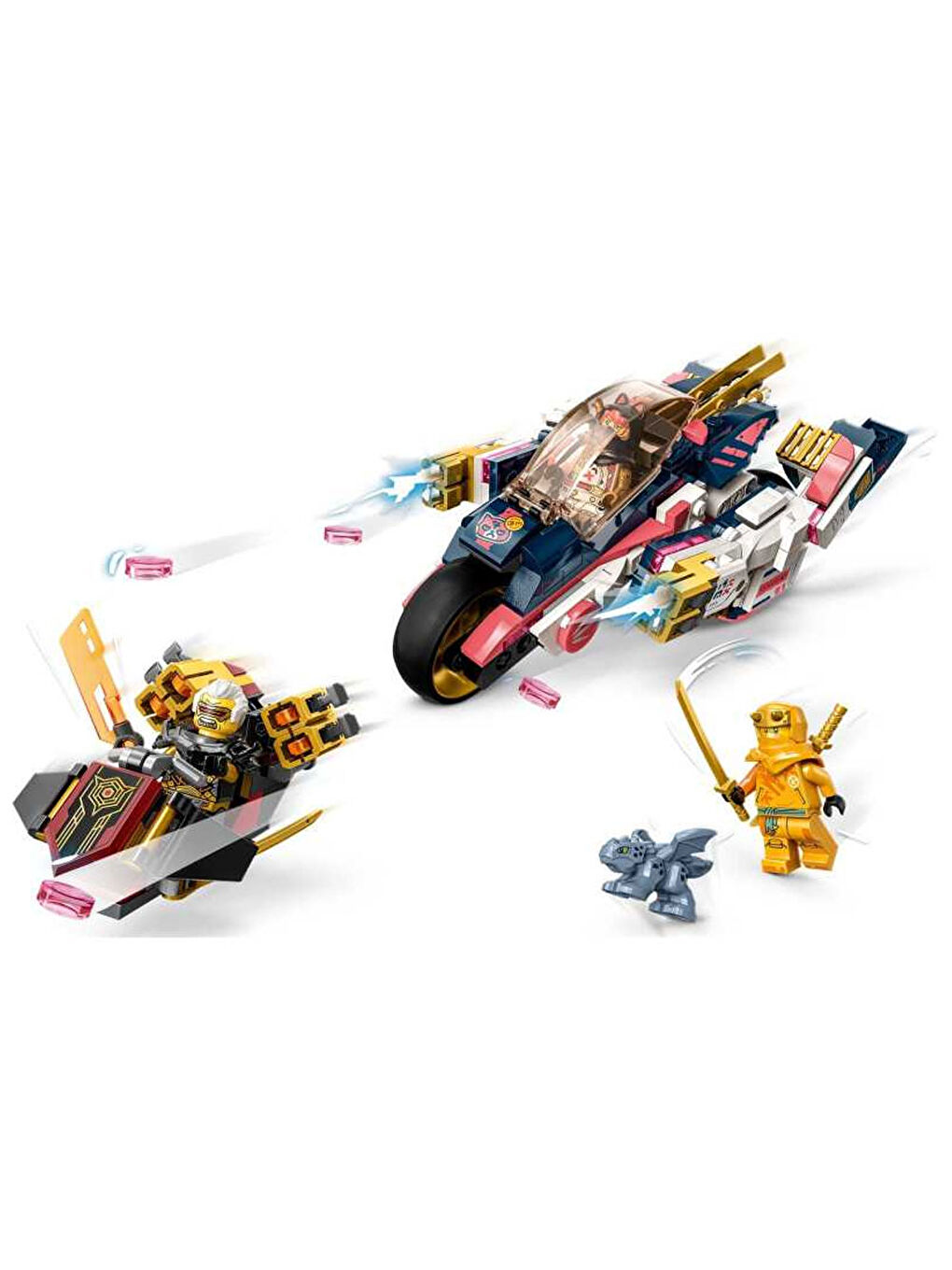 Lego Ninjago Sora'nın Dönüşen Robot Motosiklet Yarışçısı 71792 - 6