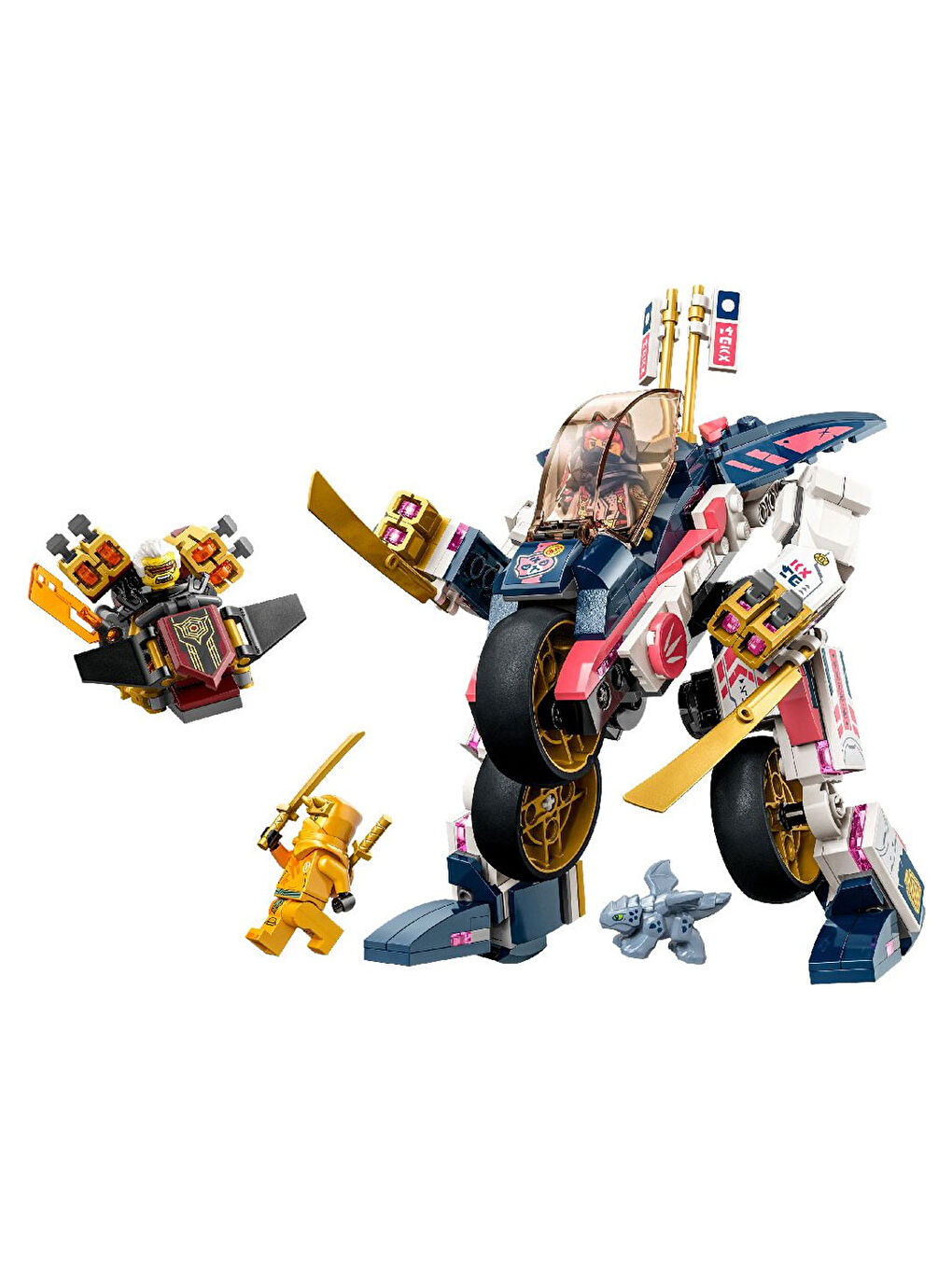 Lego Ninjago Sora'nın Dönüşen Robot Motosiklet Yarışçısı 71792 - 7