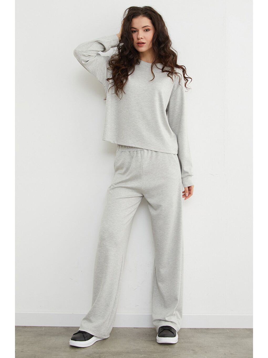 Gri Basic Modal 2 Li Takım-3