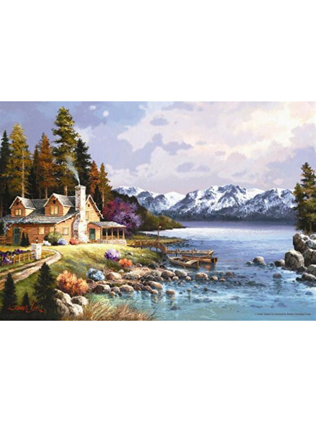 Anatolian Renksiz Puzzle Dağ Evi 500 Parça 3534