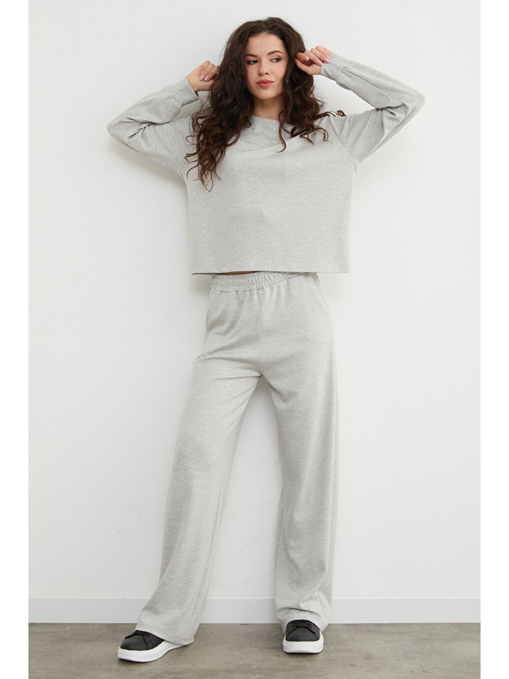 Gri Basic Modal 2 Li Takım-4