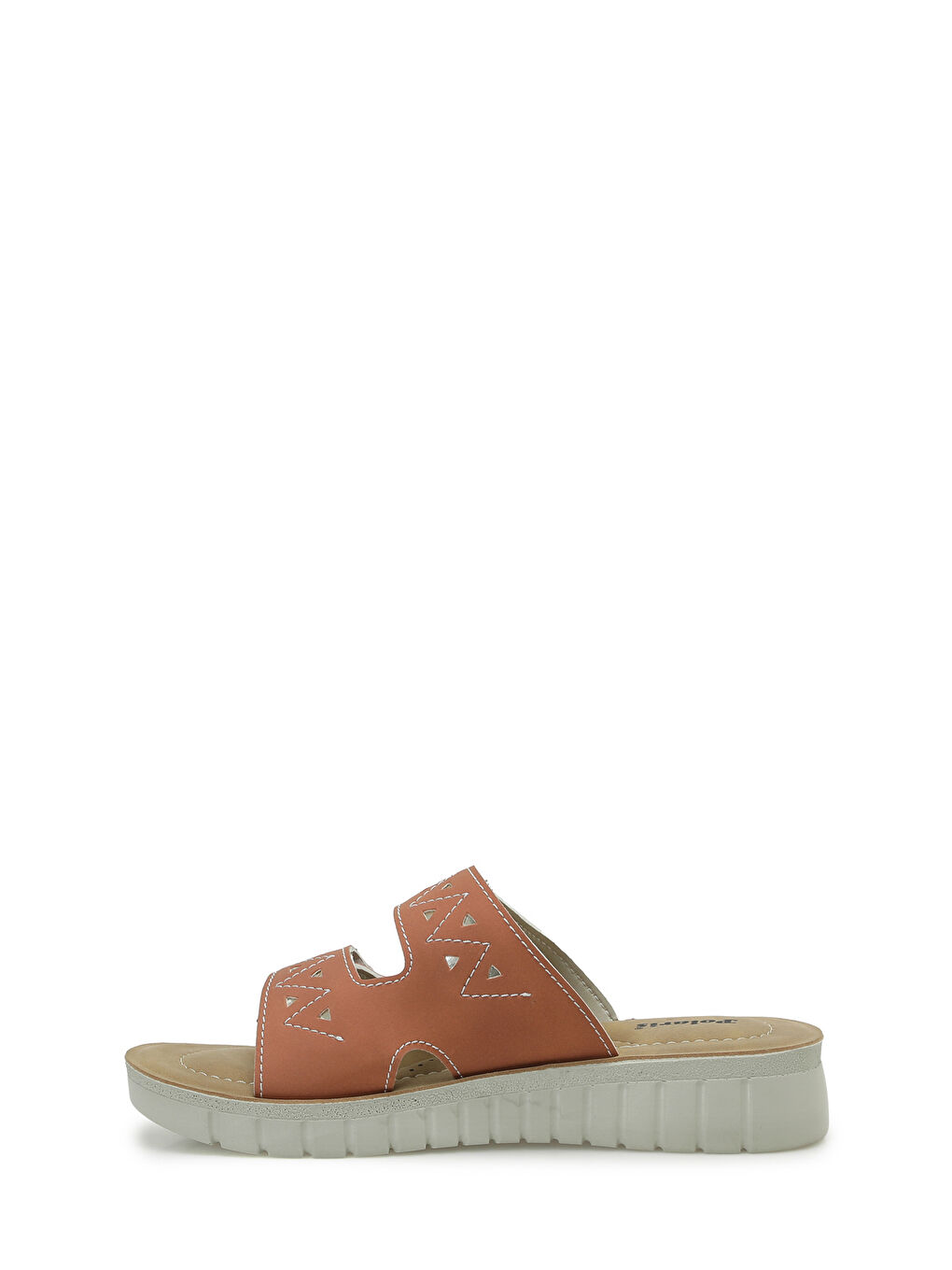 Turuncu 409005.Z Kiremit Kadın Terlik-2