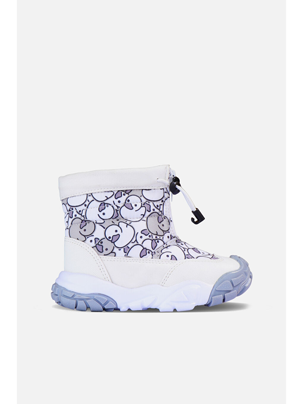 Melon Kürklü Unisex Okul Öncesi Beyaz Bot